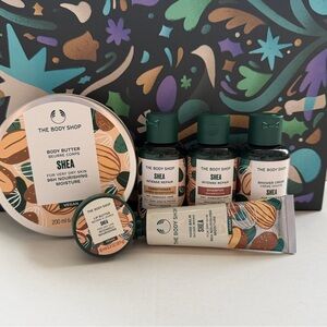 The Body Shop Shea Butter Complete Care Set | Dry Skin & Hair Rescue NEW